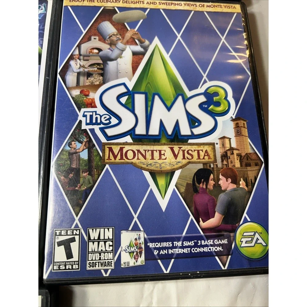 Lot Of 7 The Sims 3 Pc Cd ROM Computer Games